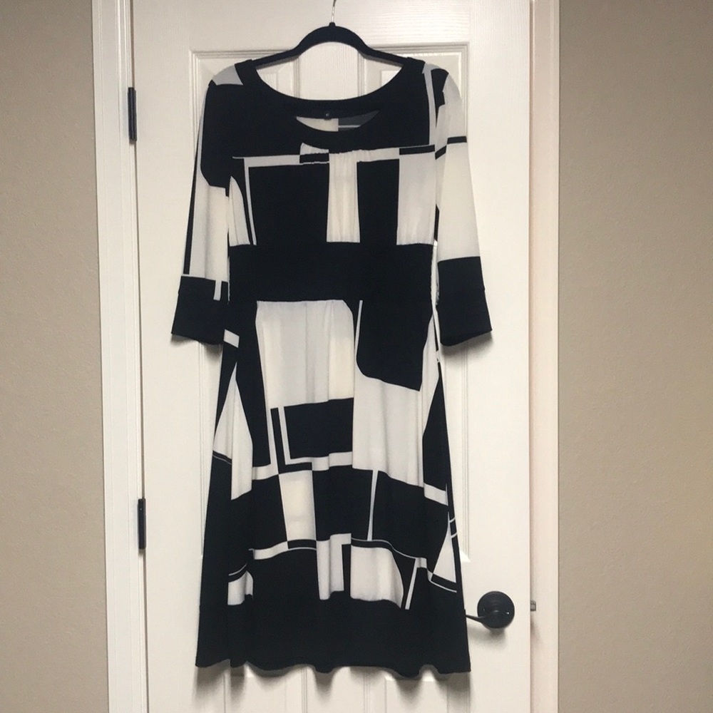 Chris McLaughlin Color Block Dress